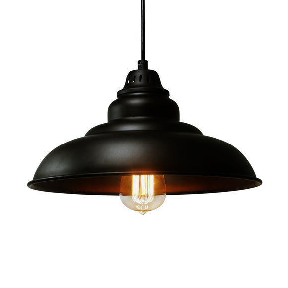 Barn Pendant Lights, Hanging Light for Kitchen Dining Table Oil-Rubbed Bronze 12
