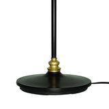 Floor Lamp for Living Room, Modern Standing Lamp with Hanging Drum Shade, Thickened Tall Pole Lamp for Office with Pull Chain and Floor Switch（Crystal）