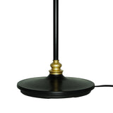 Floor Lamp for Living Room, Modern Standing Lamp with Hanging Drum Shade, Thickened Tall Pole Lamp for Office with Pull Chain and Floor Switch(Crystal)